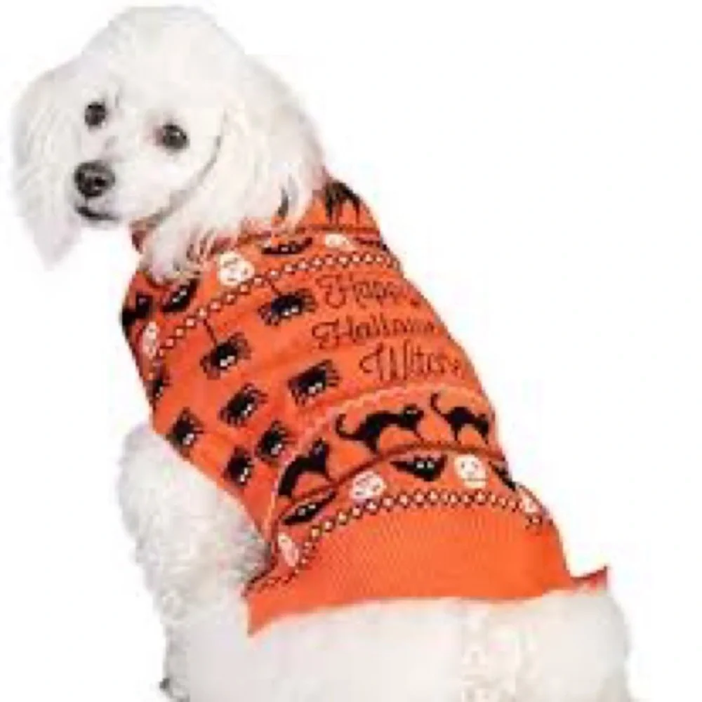 Bootique Halloween Glow in the Dark Dog Sweater